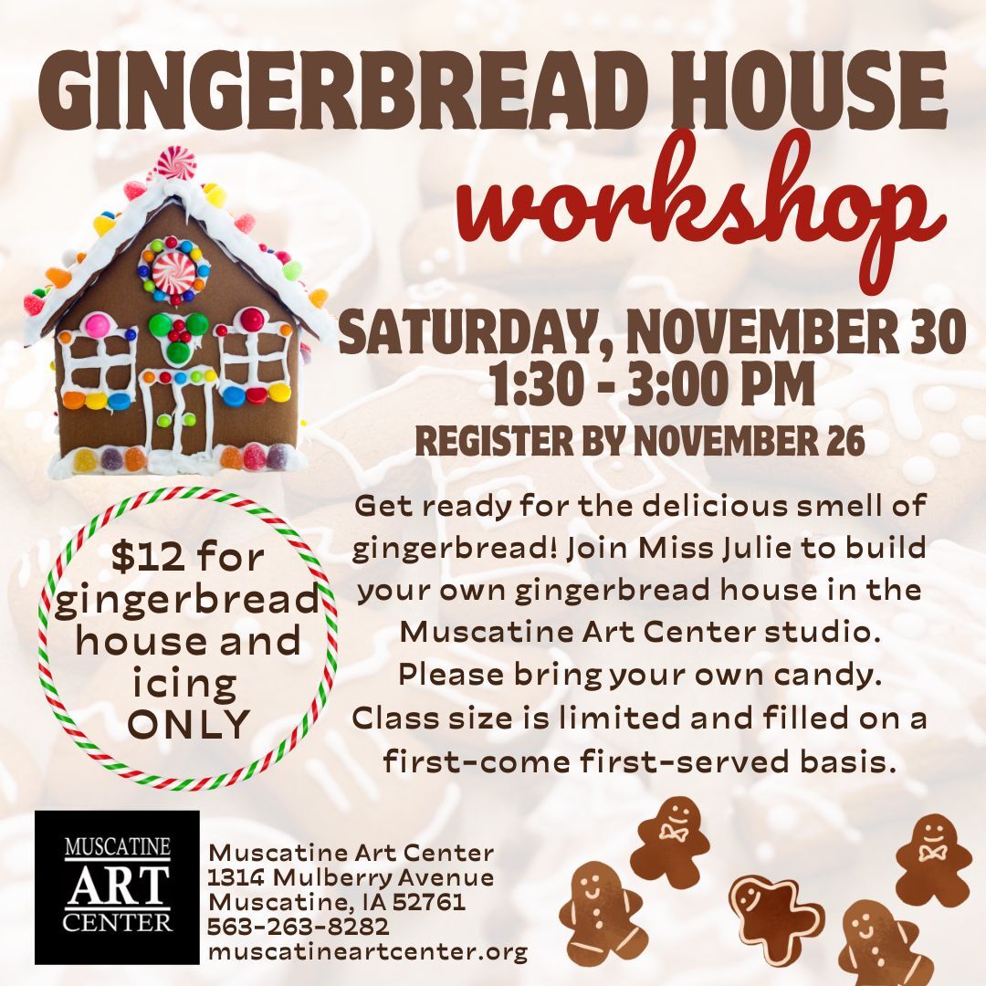 Gingerbread House Workshop - November 30 Image