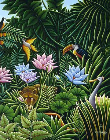 Artist Workshops for Kids with Miss Julie - Henri Rousseau - March 22 Image