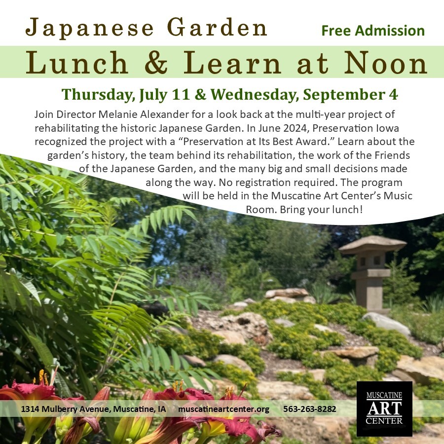 Japanese Garden Lunch & Learn - September 4 Image