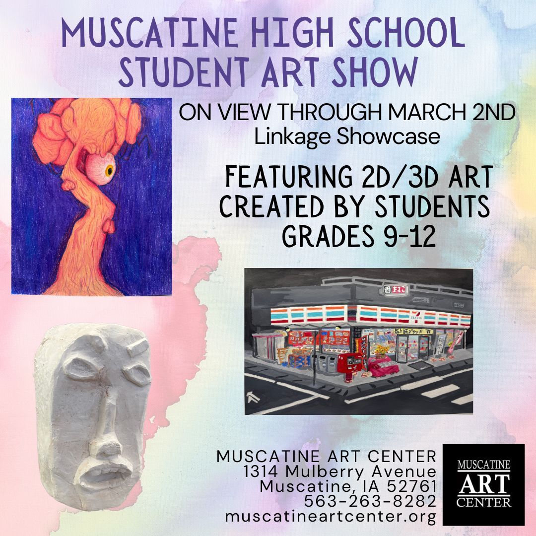 Muscatine High School Art Exhibition Image