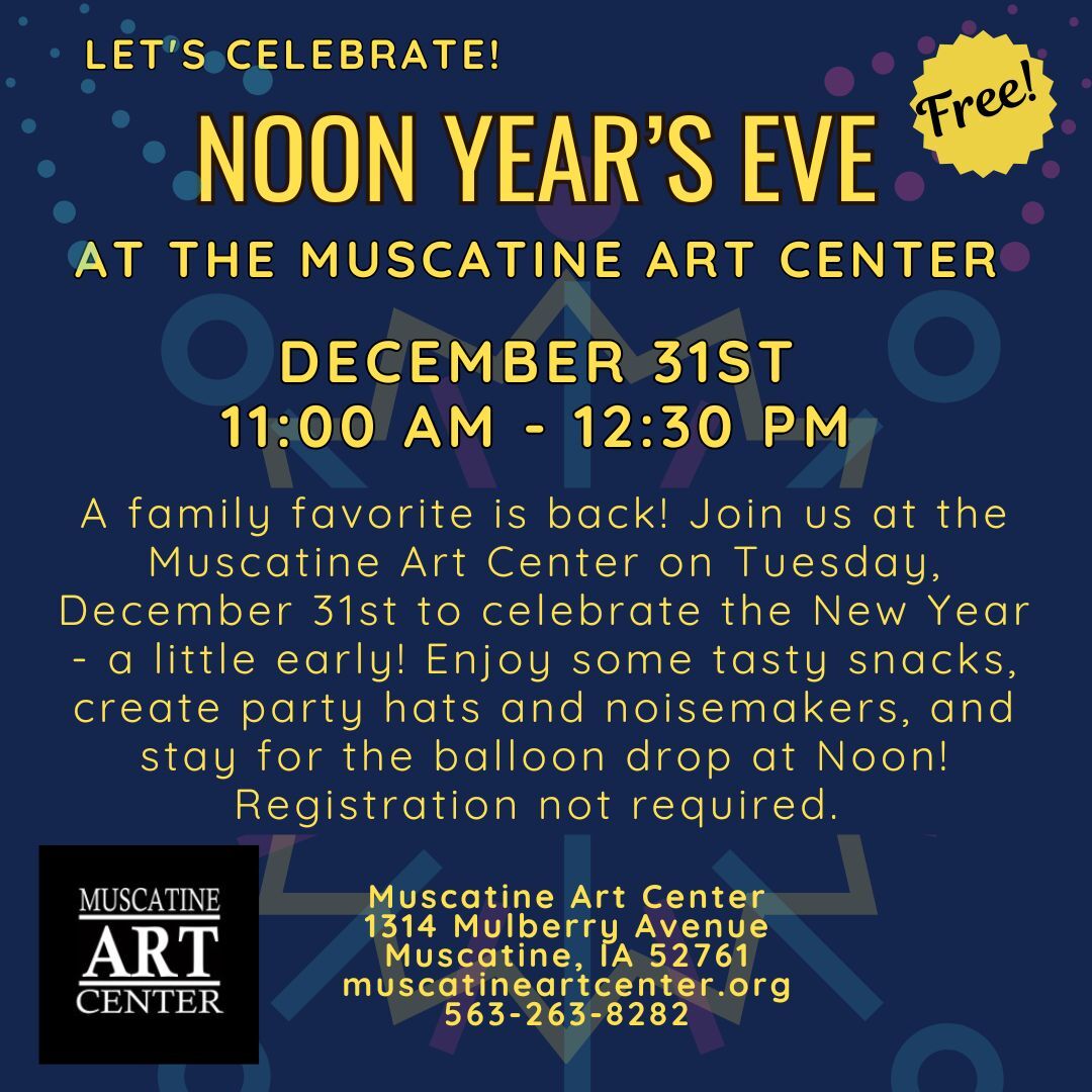 Free Family Event: Noon Year's Eve - December 31 Image