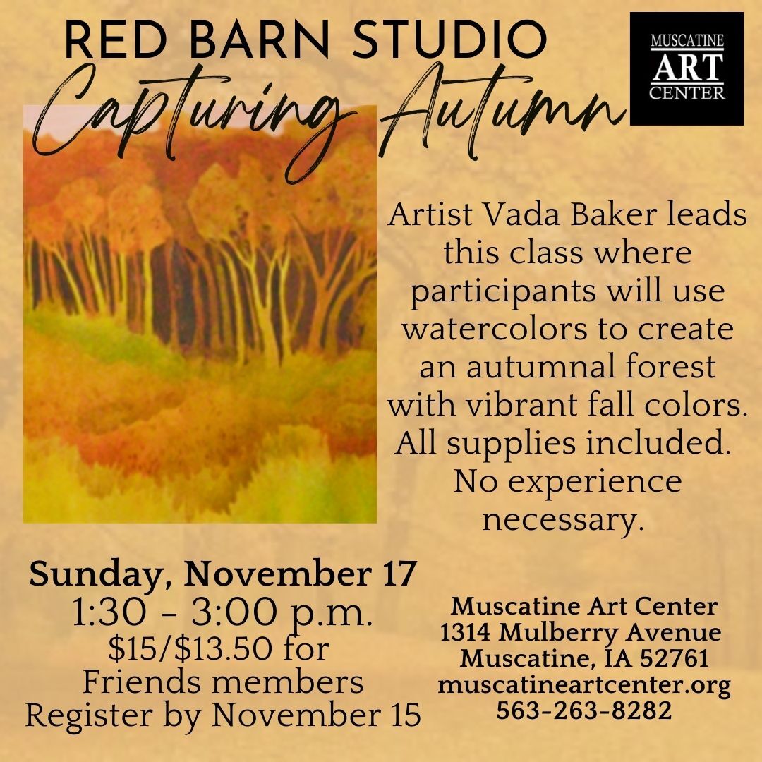 Red Barn Studio - Capturing Autumn - November 17 Image