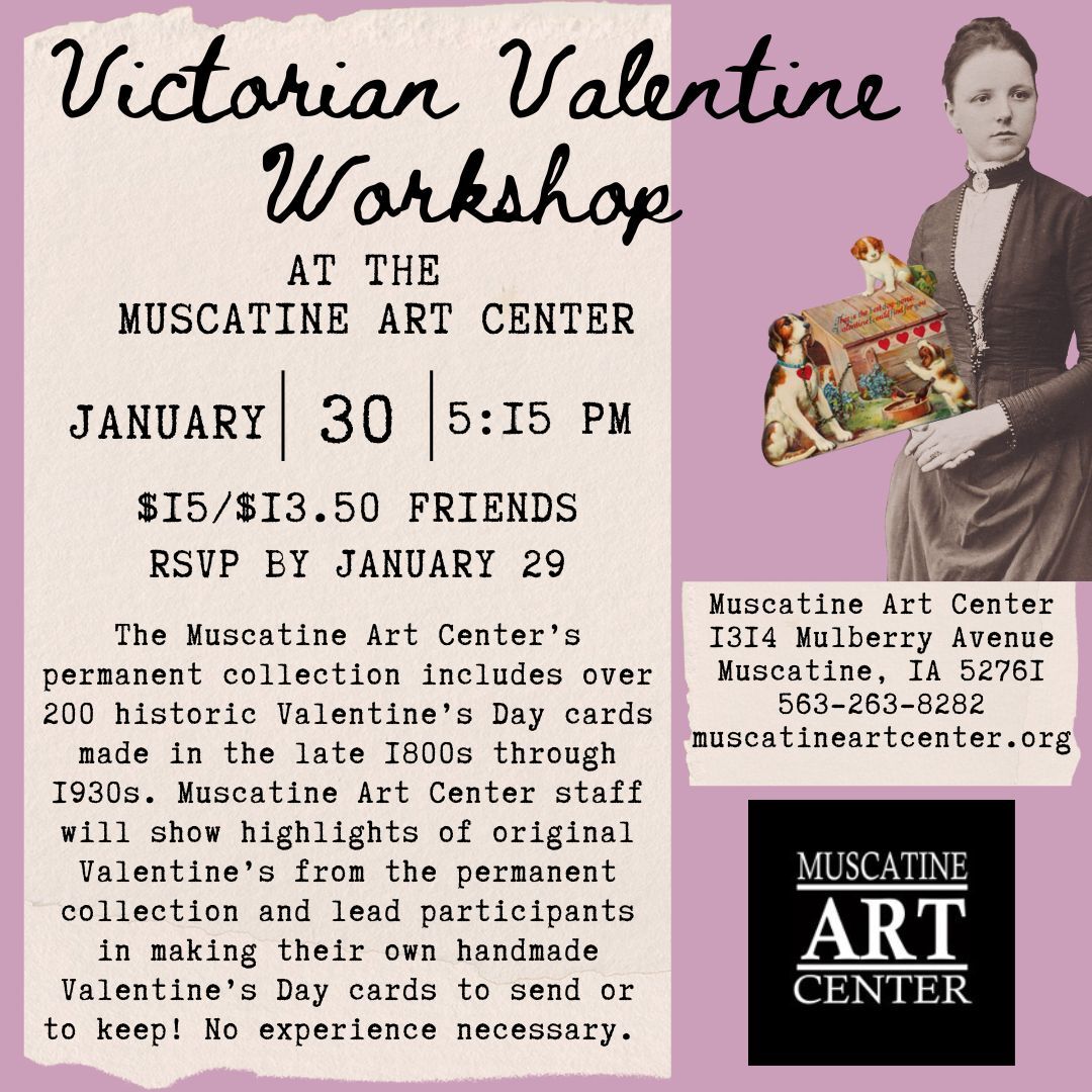 Adult Studio: Victorian Valentine Workshop - January 30 Image