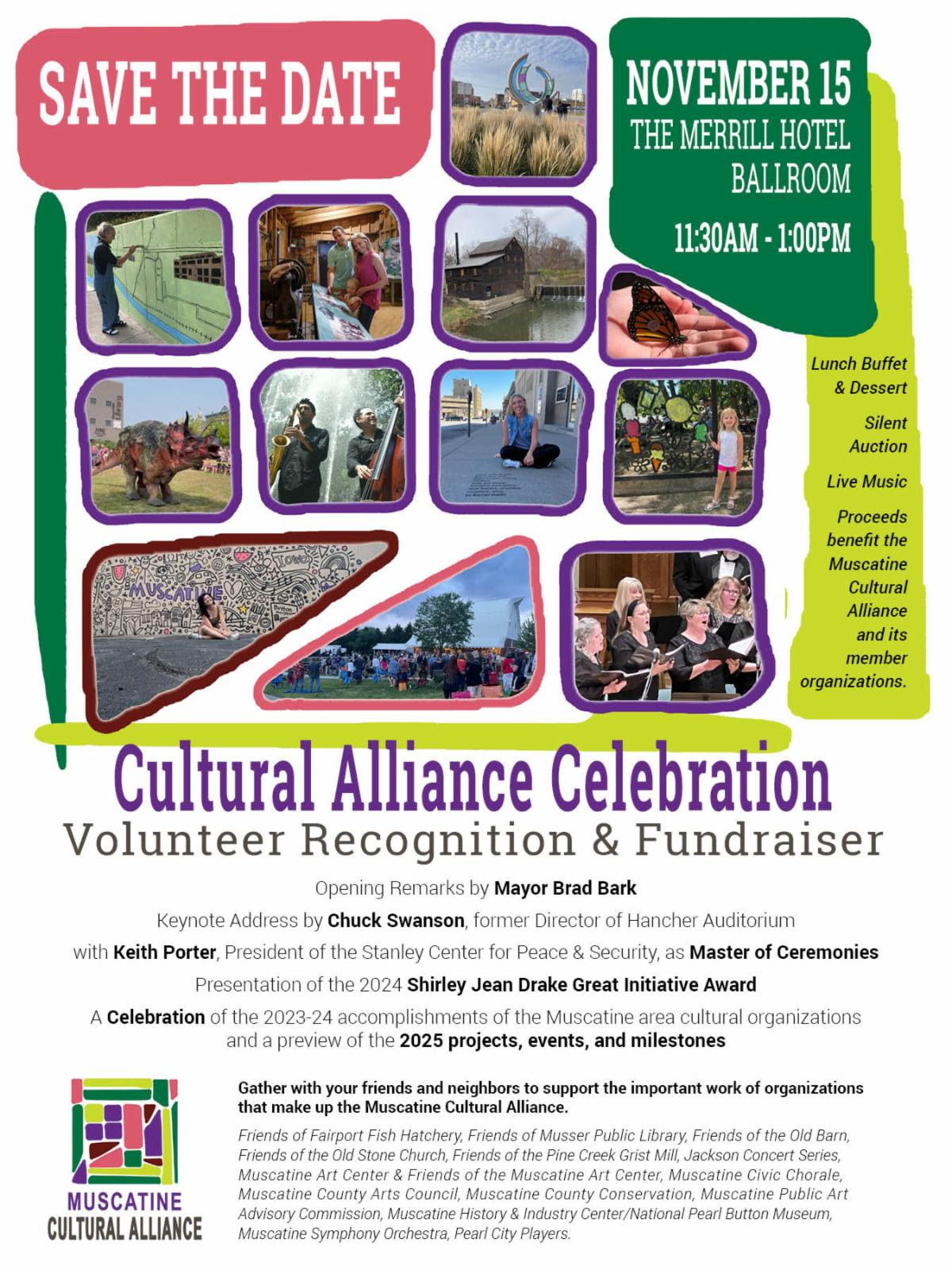 Save the Date: Cultural Alliance Luncheon - November 15 Image